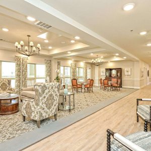 Buda Oaks | Community living area