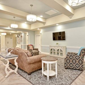 Buda Oaks | Memory care community area